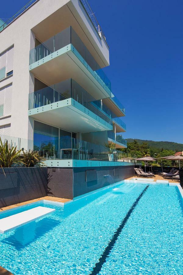Opatija Deluxe Apartment With Swimming Pool Extérieur photo