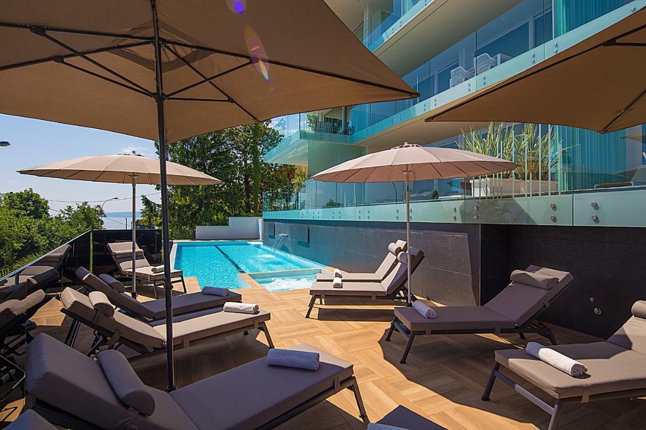 Opatija Deluxe Apartment With Swimming Pool Extérieur photo